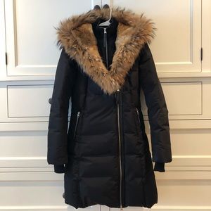 Mackage Trish Down coat fur trimmed collar & hood.